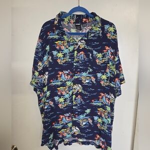 Colorful Star Wars Print Shirt